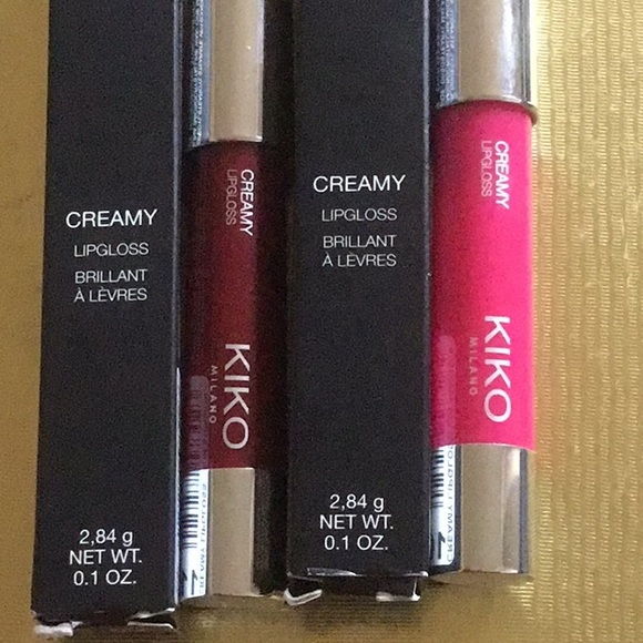 Kiko Makeup Two Kiko Lip Gloss Poshmark